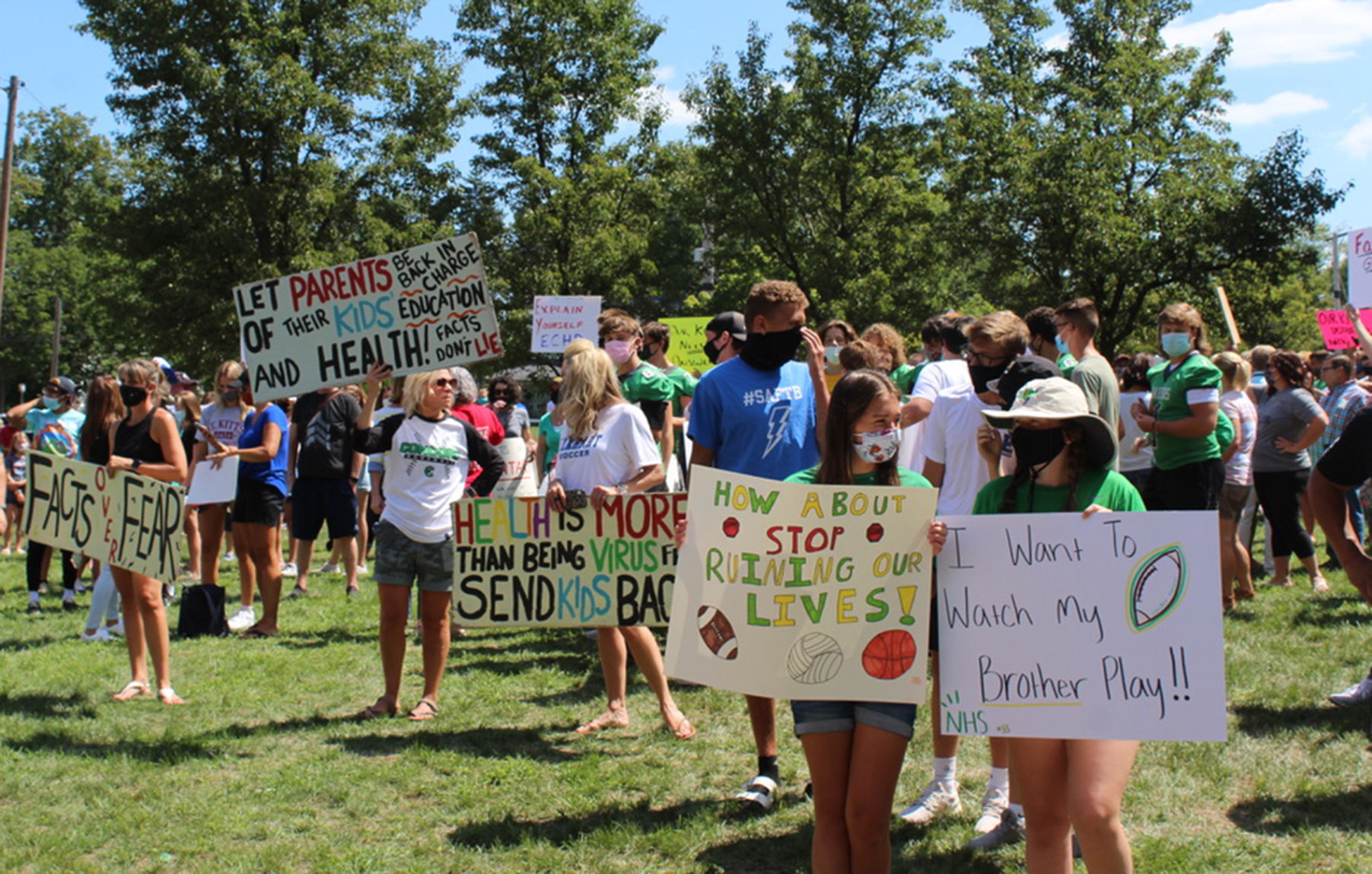 School protest 3